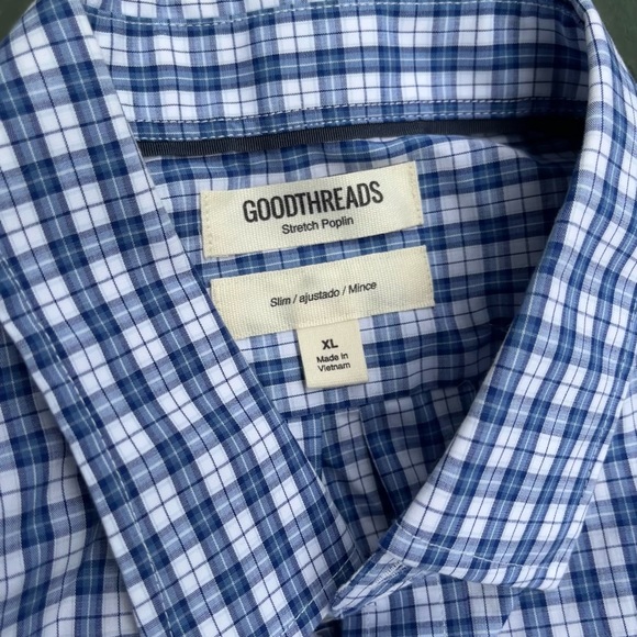 XL Slim fit button down shirt by Good Threads - Picture 5 of 9